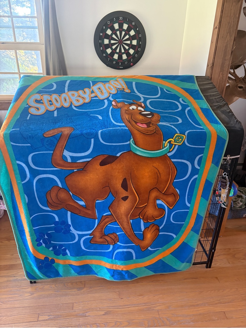 Vintage/Retro Scooby-Doo cozy fleece blanket
